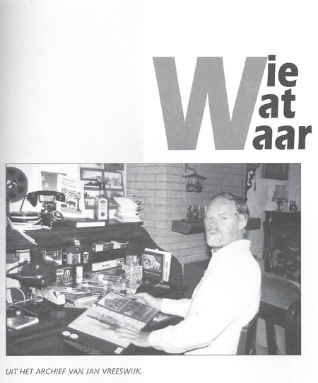 Wie Wat Waar boeken van Jan Vreeswijk